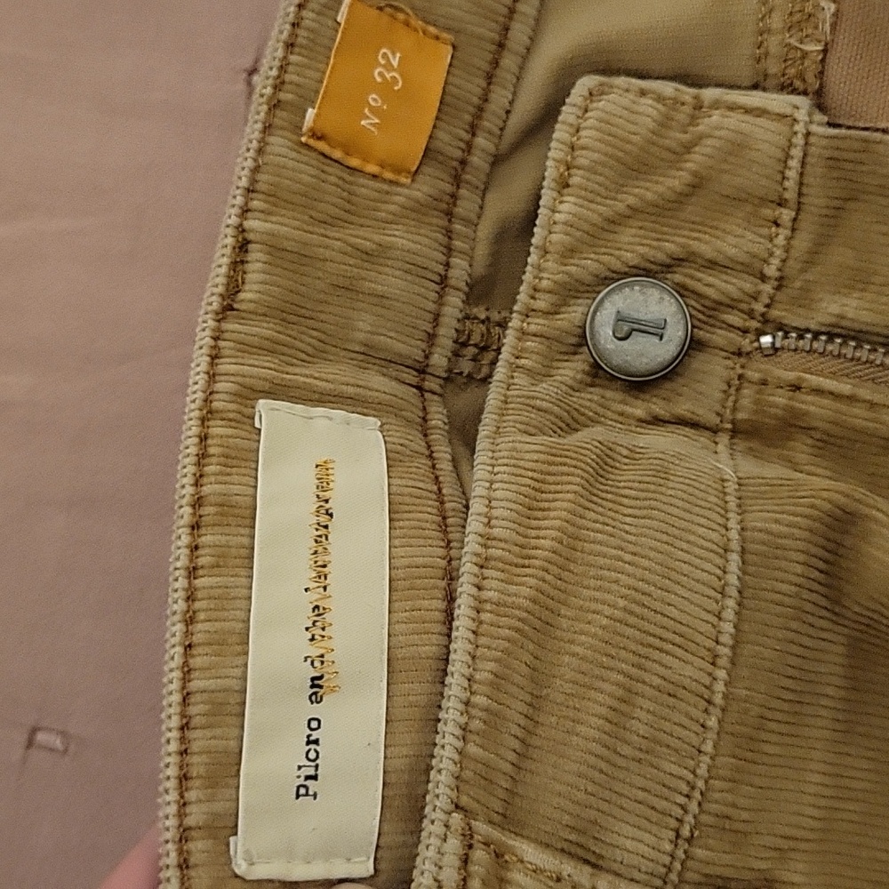 PILCRO TAN CORDUROY JEANS - Picture 7 of 8